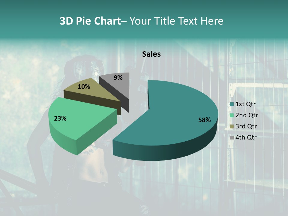 Masque Jeux Urbain PowerPoint Template