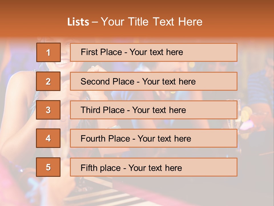 Brunette Occasion Together PowerPoint Template