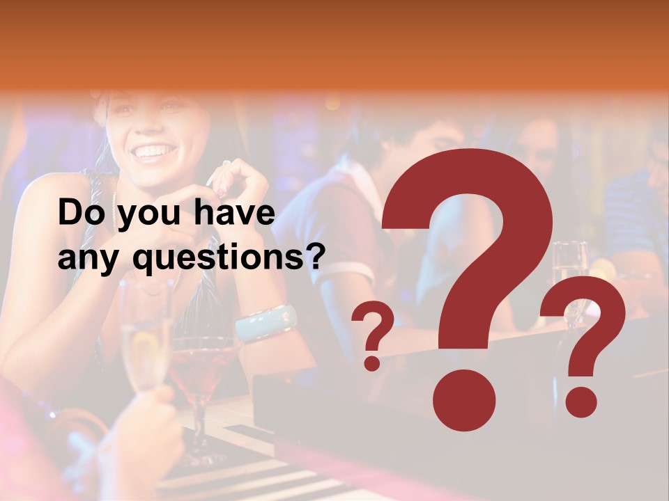 Brunette Occasion Together PowerPoint Template