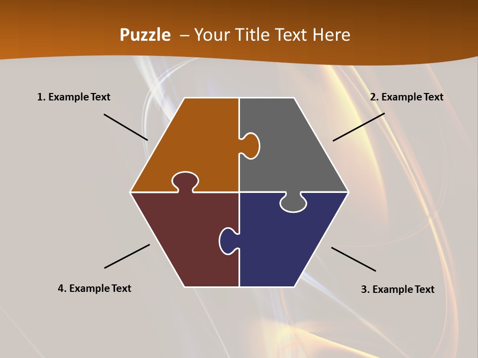 Background Blue Vintage PowerPoint Template