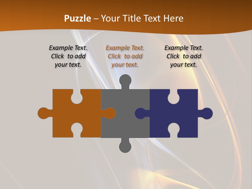 Background Blue Vintage PowerPoint Template