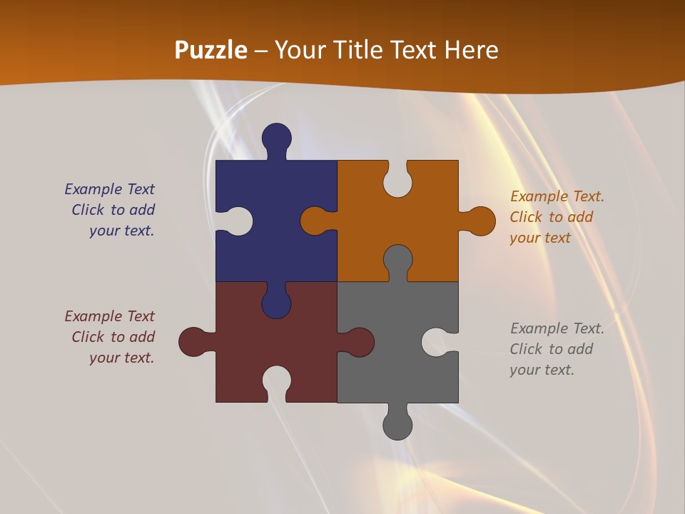 Background Blue Vintage PowerPoint Template