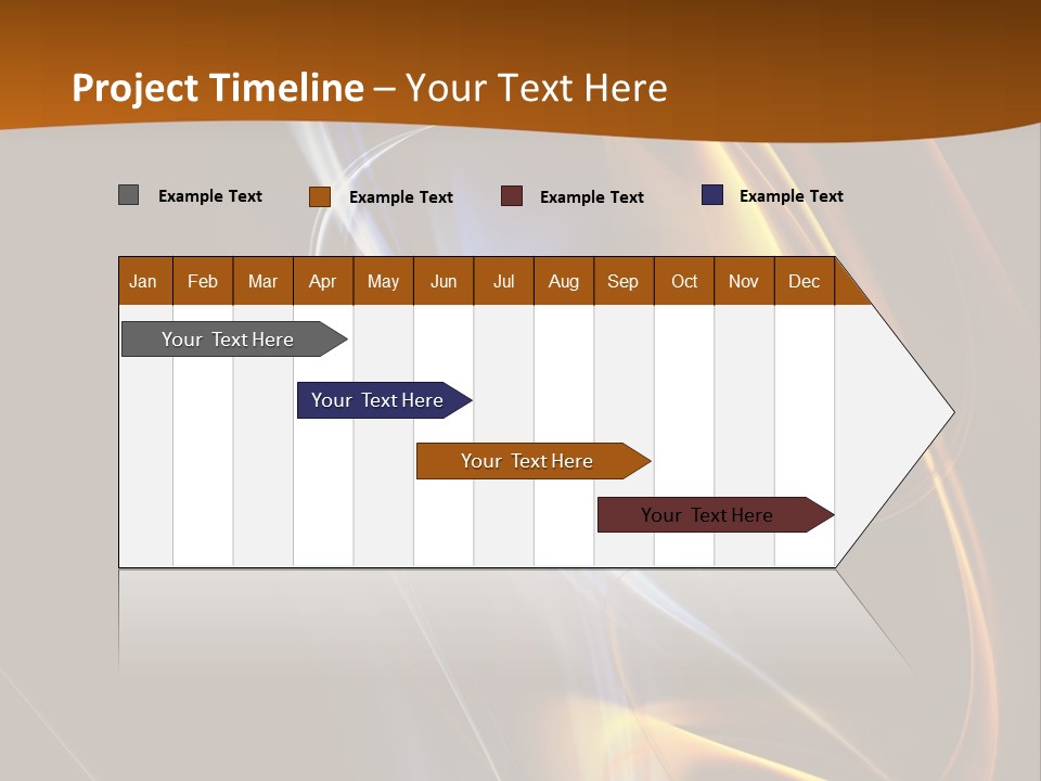 Background Blue Vintage PowerPoint Template