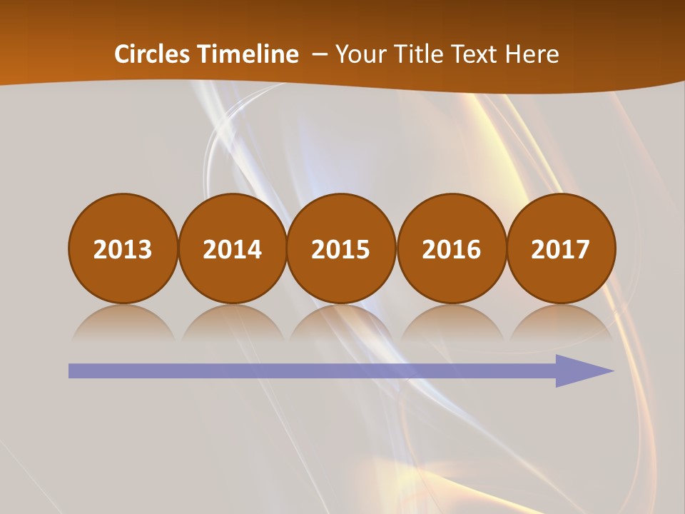 Background Blue Vintage PowerPoint Template