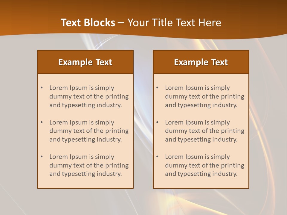 Background Blue Vintage PowerPoint Template