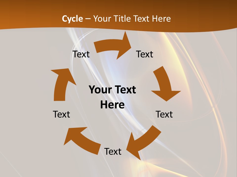 Background Blue Vintage PowerPoint Template