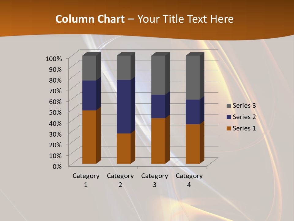 Background Blue Vintage PowerPoint Template