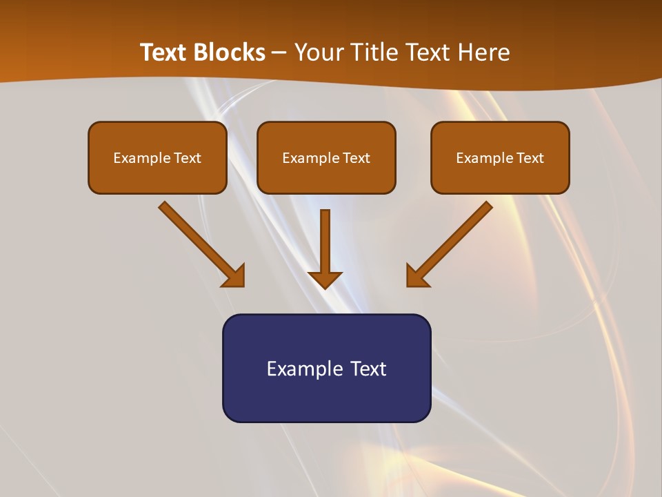 Background Blue Vintage PowerPoint Template