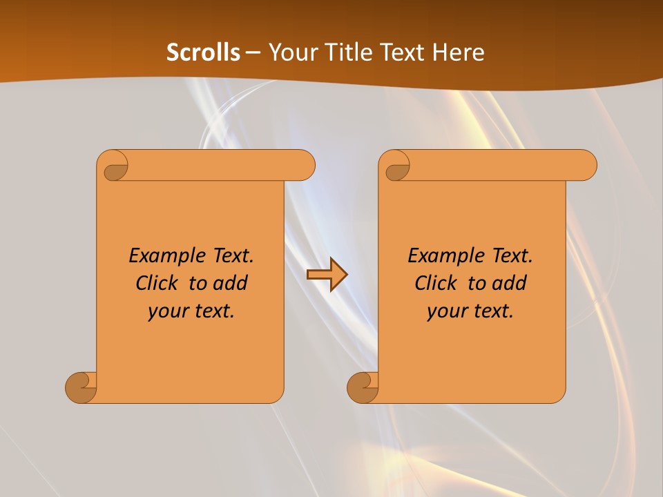 Background Blue Vintage PowerPoint Template