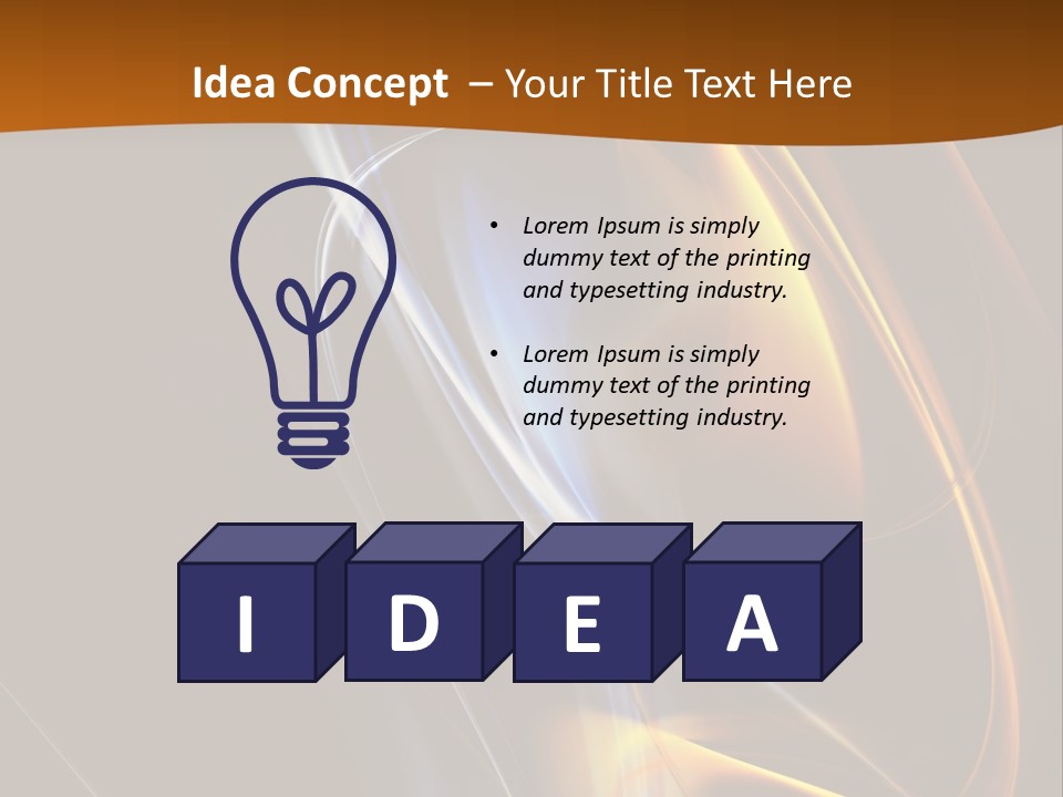 Background Blue Vintage PowerPoint Template