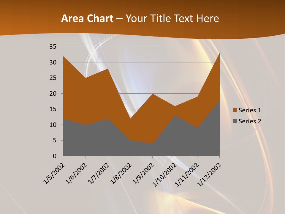 Background Blue Vintage PowerPoint Template