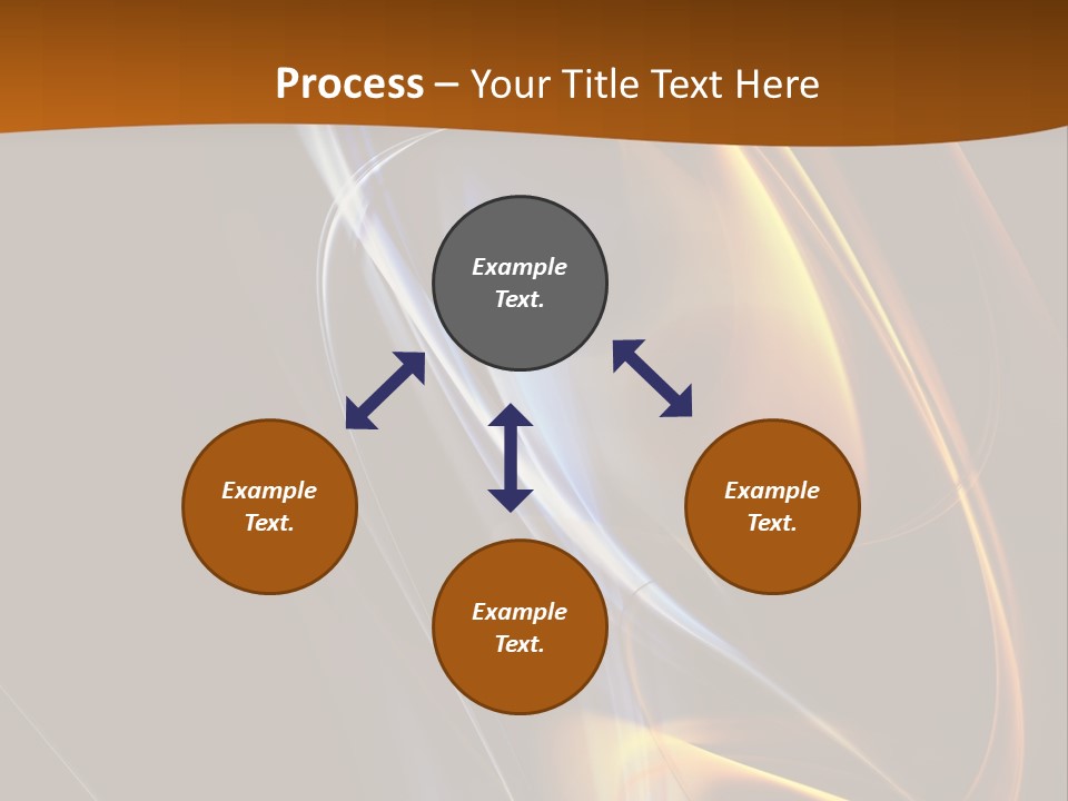 Background Blue Vintage PowerPoint Template