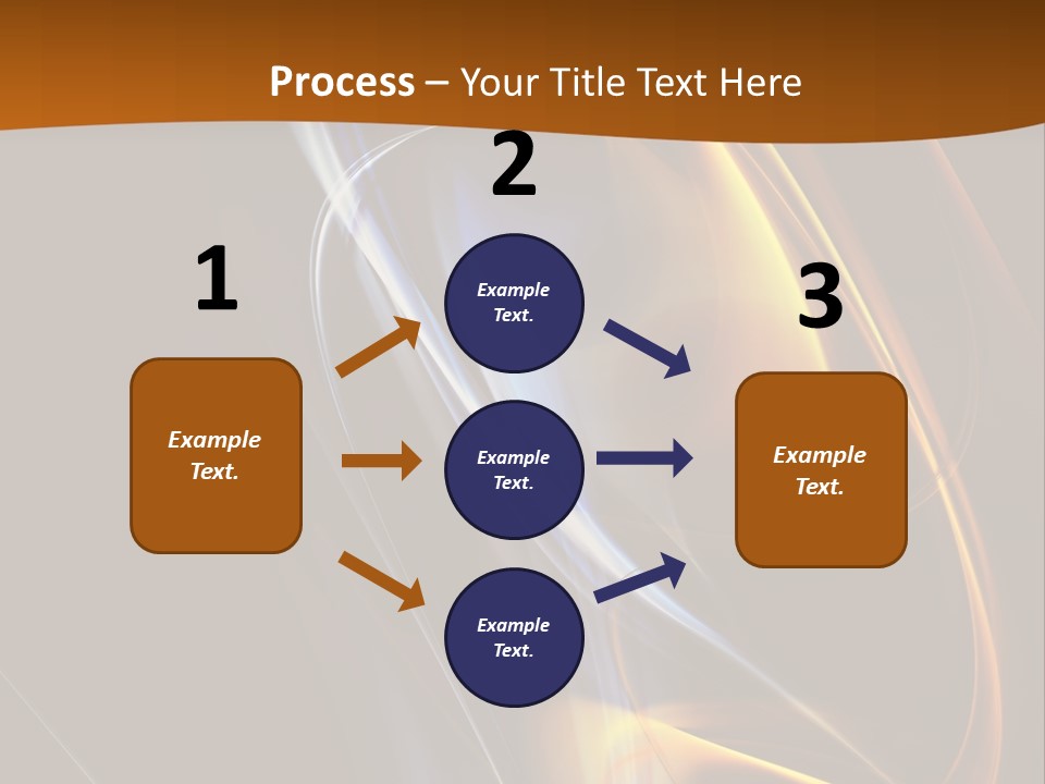 Background Blue Vintage PowerPoint Template