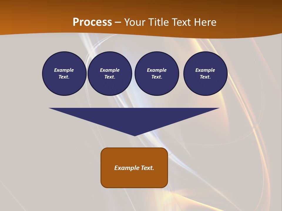Background Blue Vintage PowerPoint Template