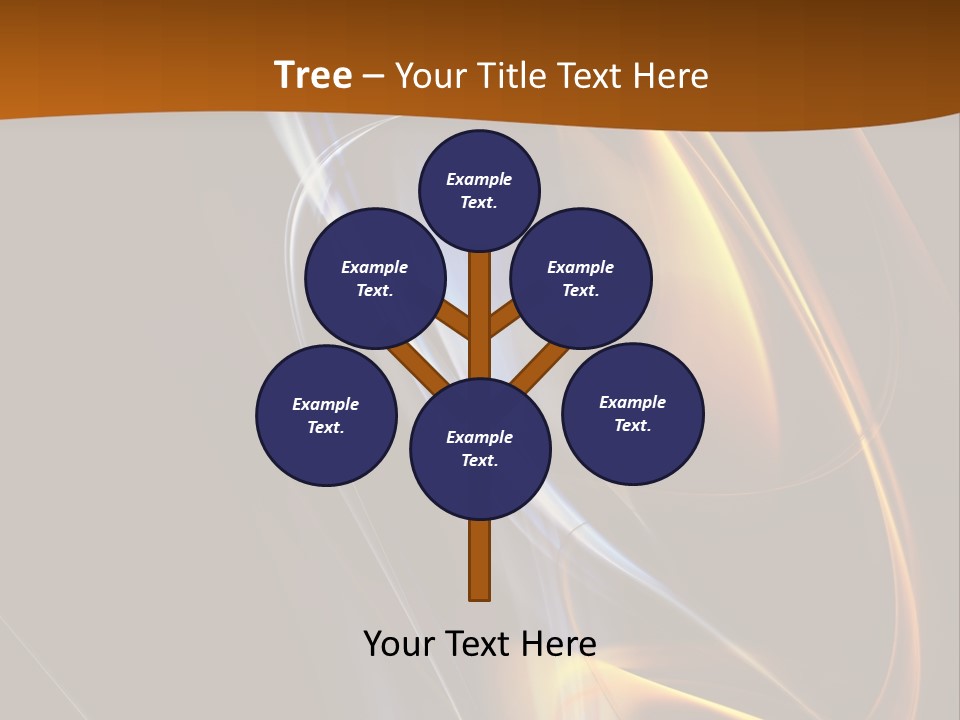 Background Blue Vintage PowerPoint Template