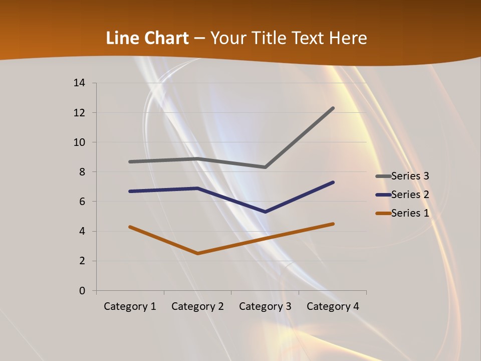 Background Blue Vintage PowerPoint Template