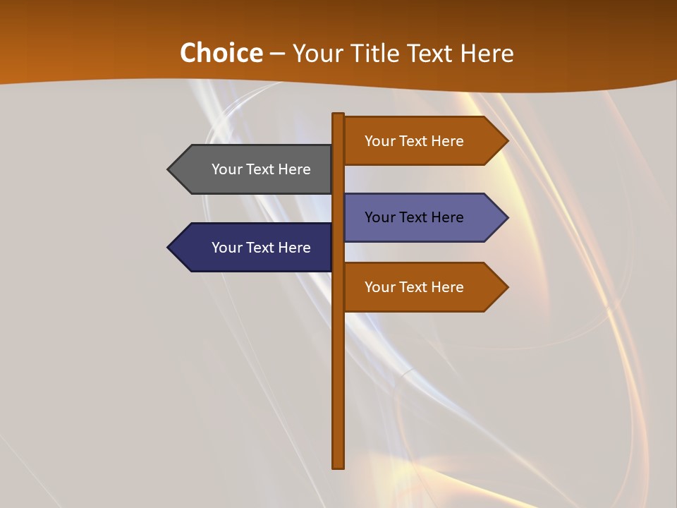 Background Blue Vintage PowerPoint Template