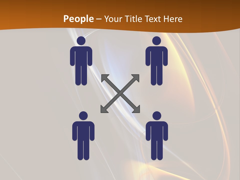 Background Blue Vintage PowerPoint Template