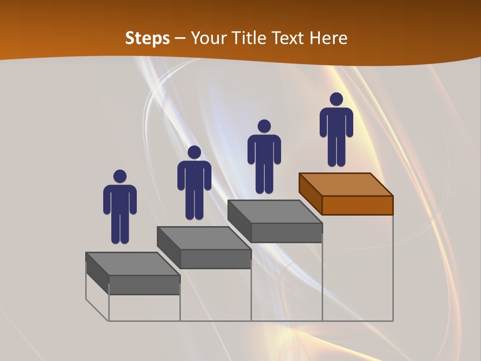 Background Blue Vintage PowerPoint Template