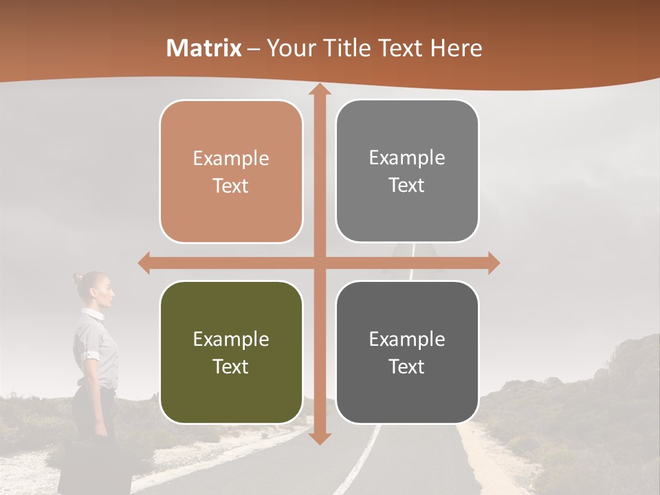 Away Country Back PowerPoint Template