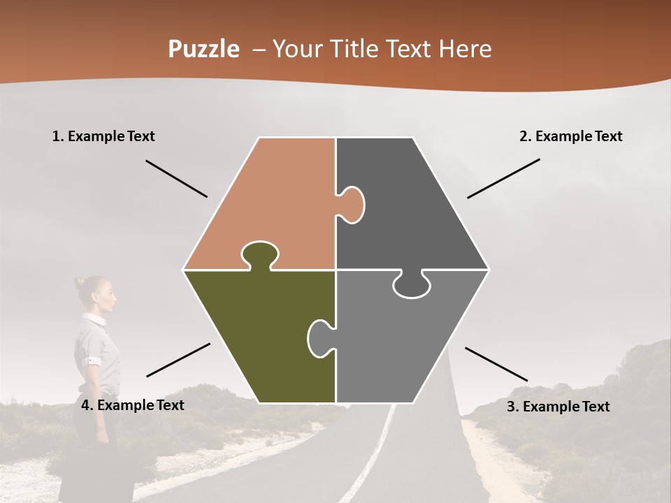 Away Country Back PowerPoint Template