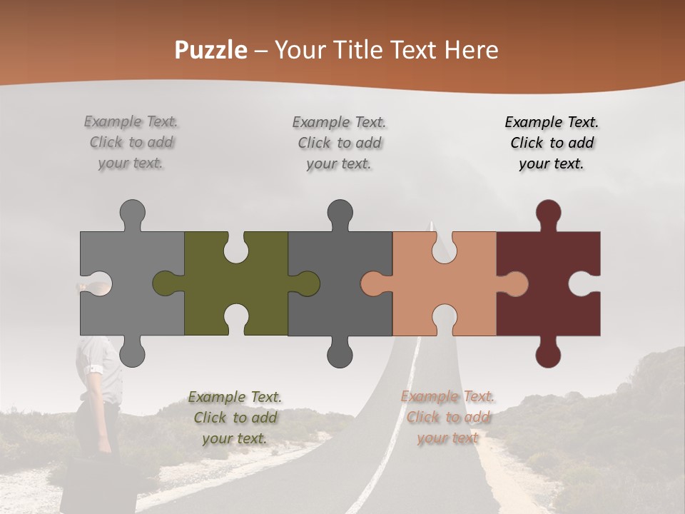 Away Country Back PowerPoint Template