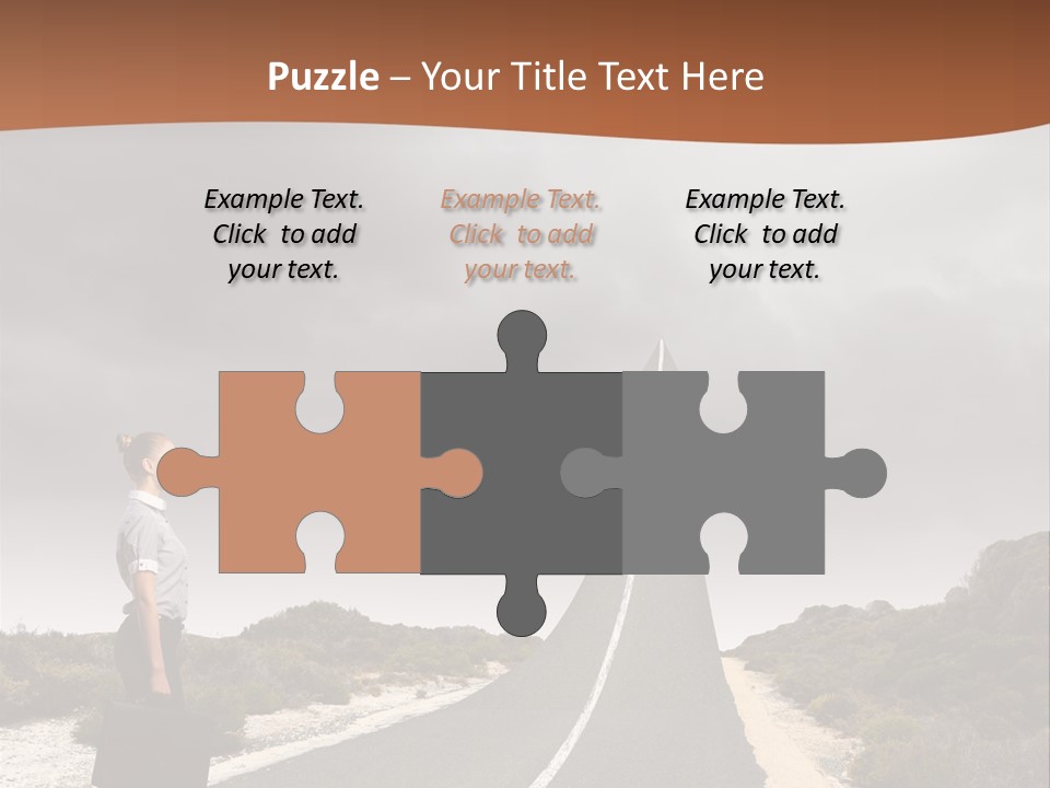 Away Country Back PowerPoint Template