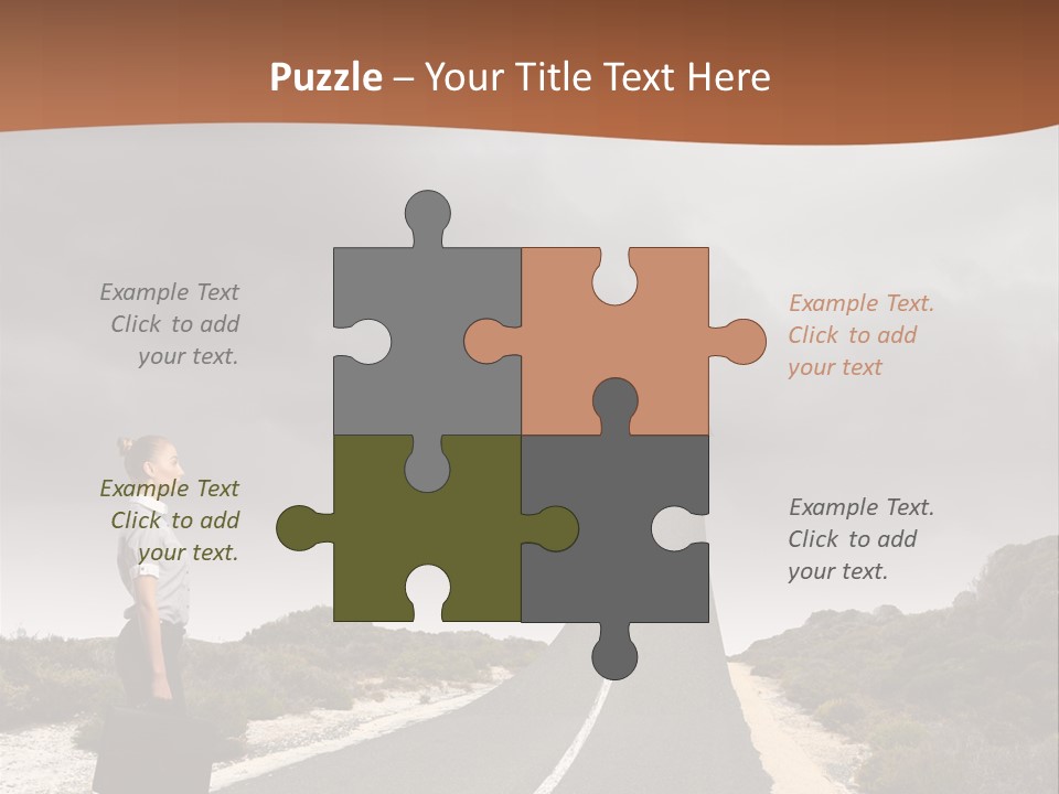 Away Country Back PowerPoint Template