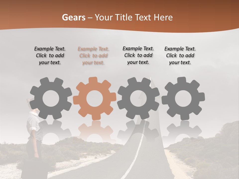 Away Country Back PowerPoint Template