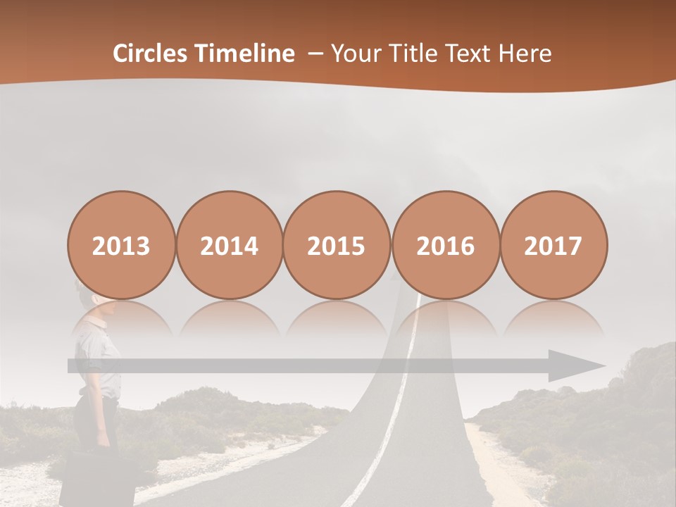 Away Country Back PowerPoint Template