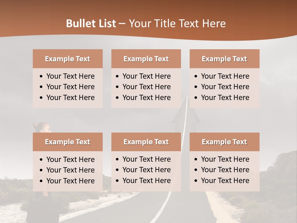 Away Country Back PowerPoint Template