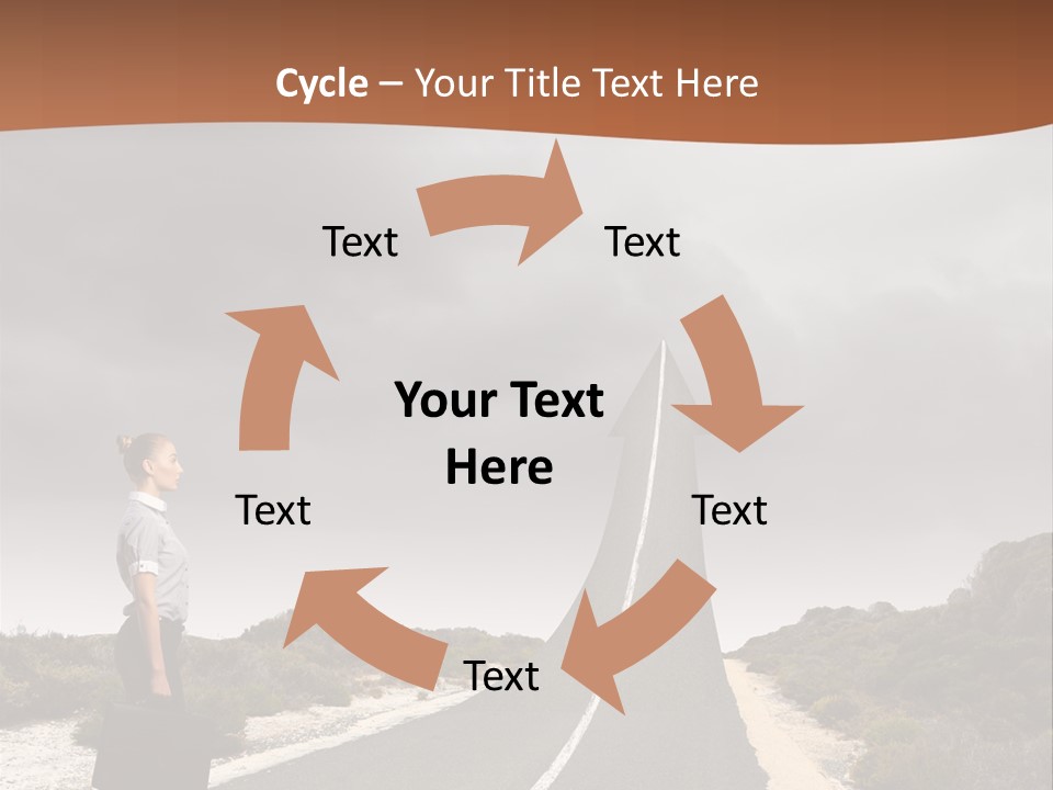Away Country Back PowerPoint Template
