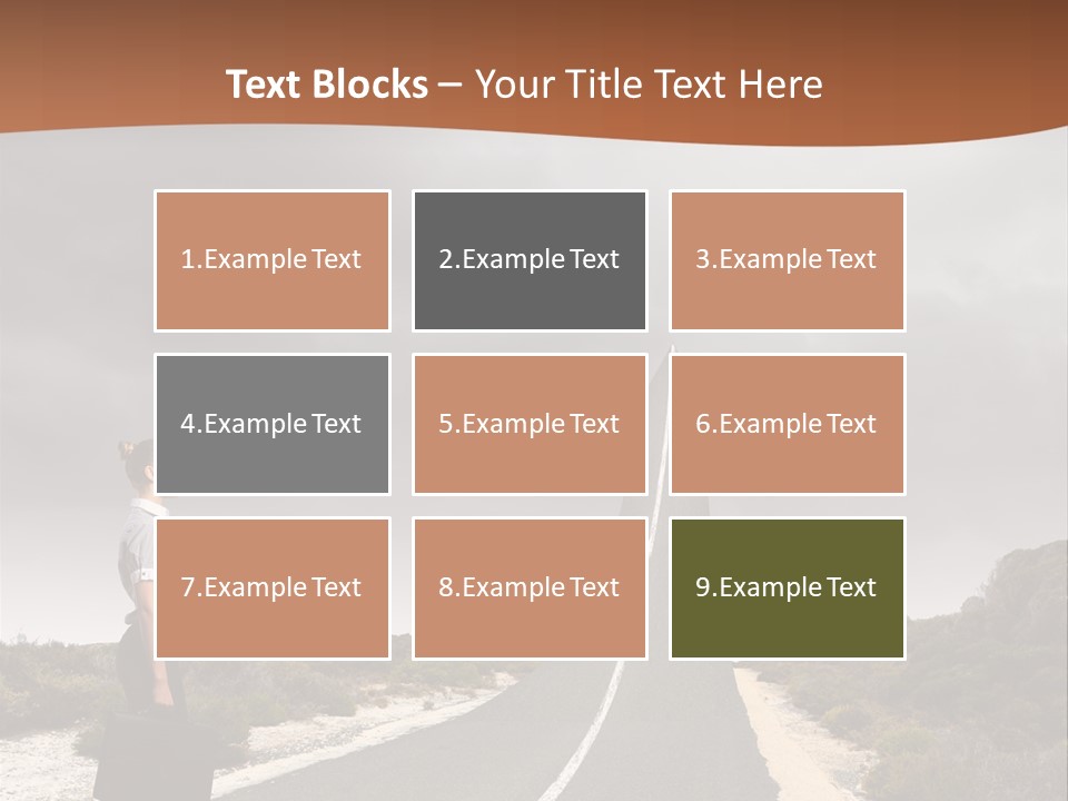 Away Country Back PowerPoint Template