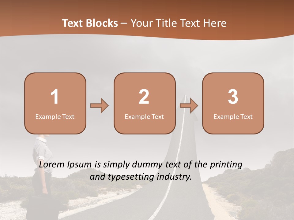 Away Country Back PowerPoint Template