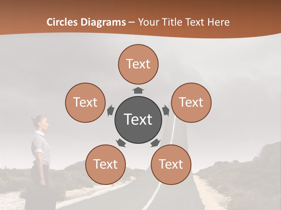 Away Country Back PowerPoint Template