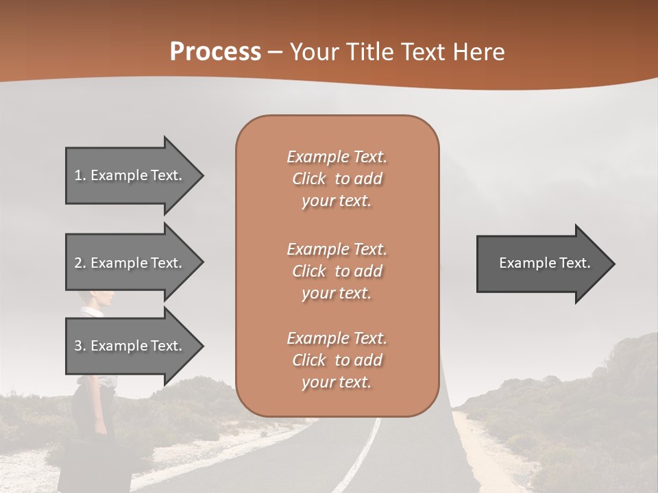 Away Country Back PowerPoint Template