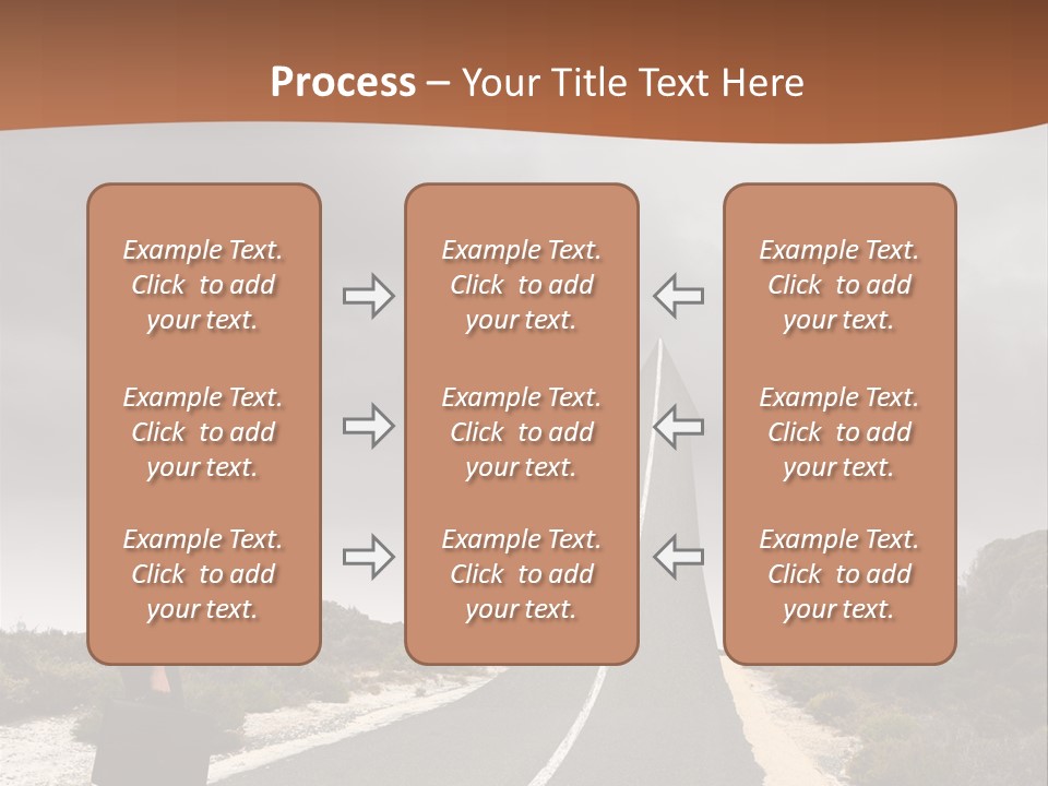 Away Country Back PowerPoint Template