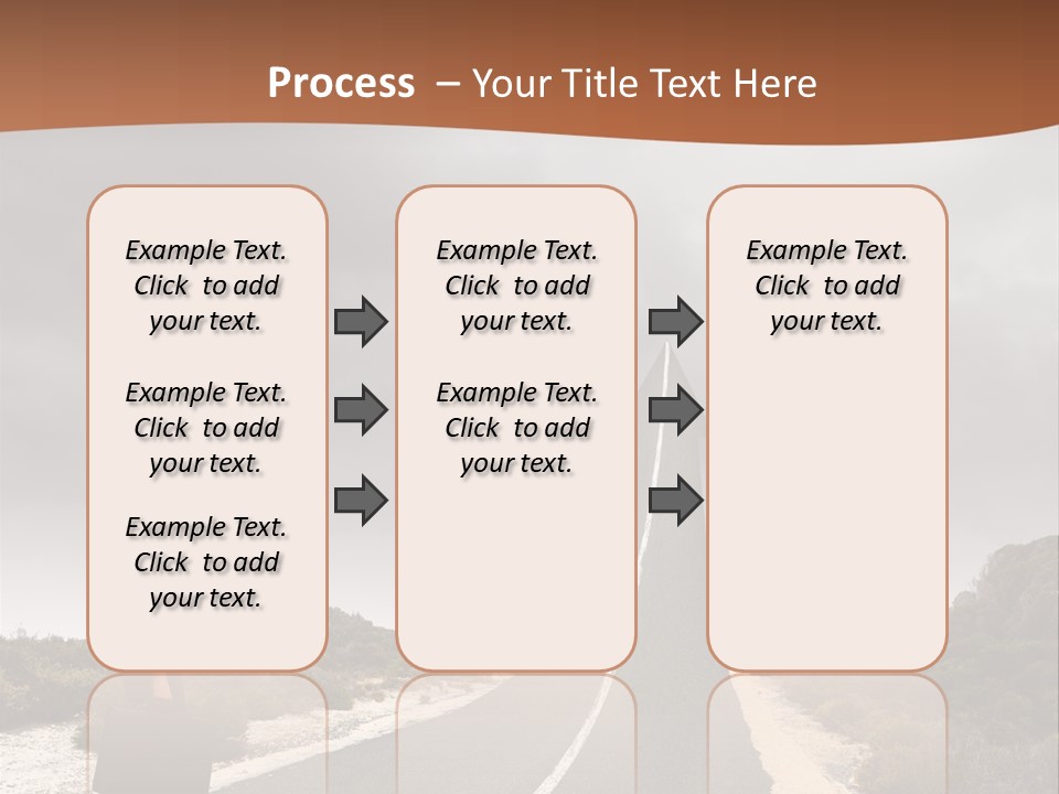 Away Country Back PowerPoint Template