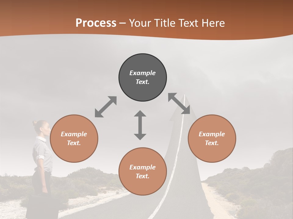 Away Country Back PowerPoint Template