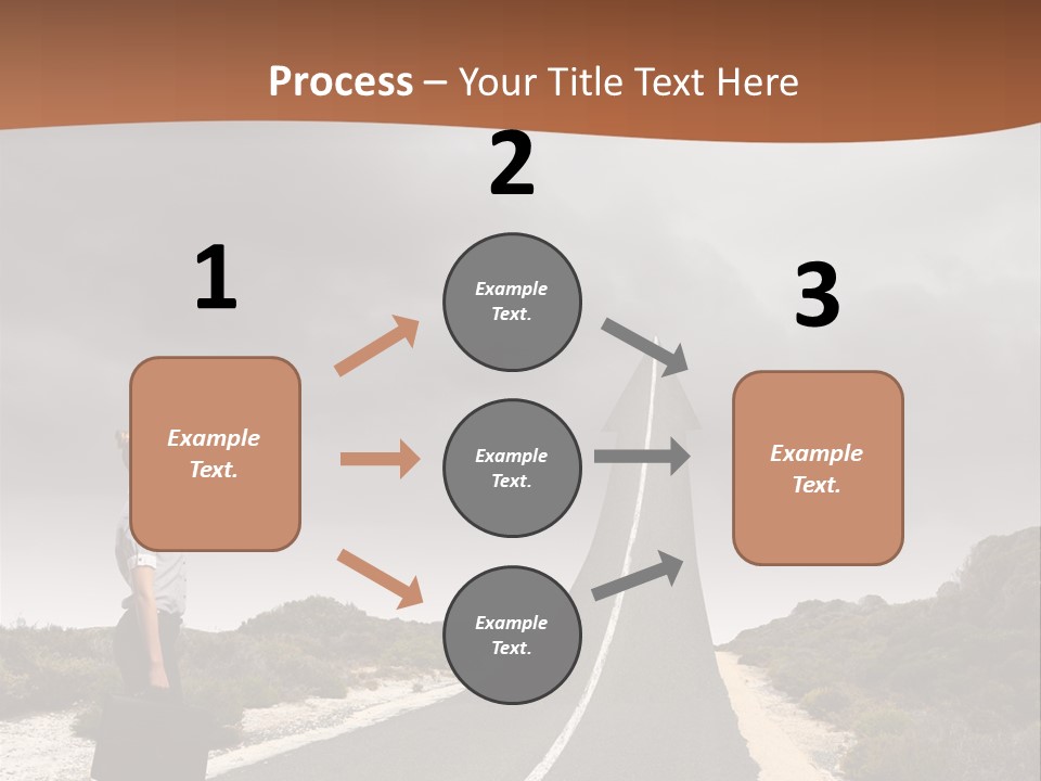 Away Country Back PowerPoint Template