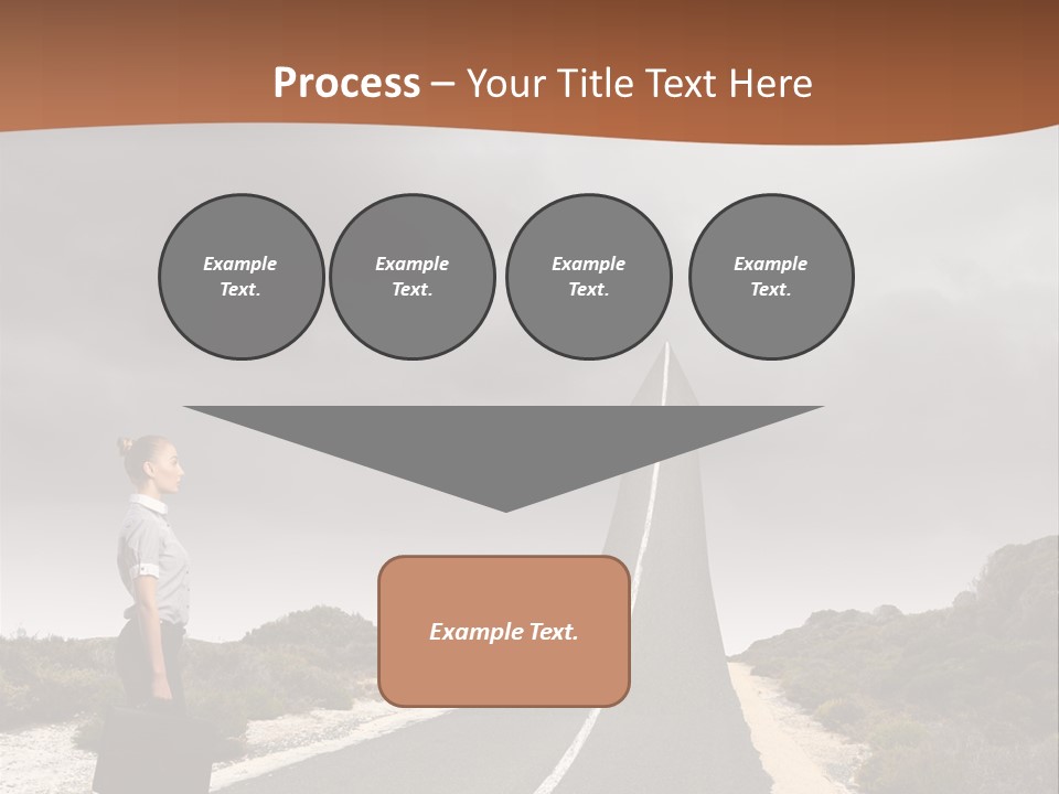 Away Country Back PowerPoint Template