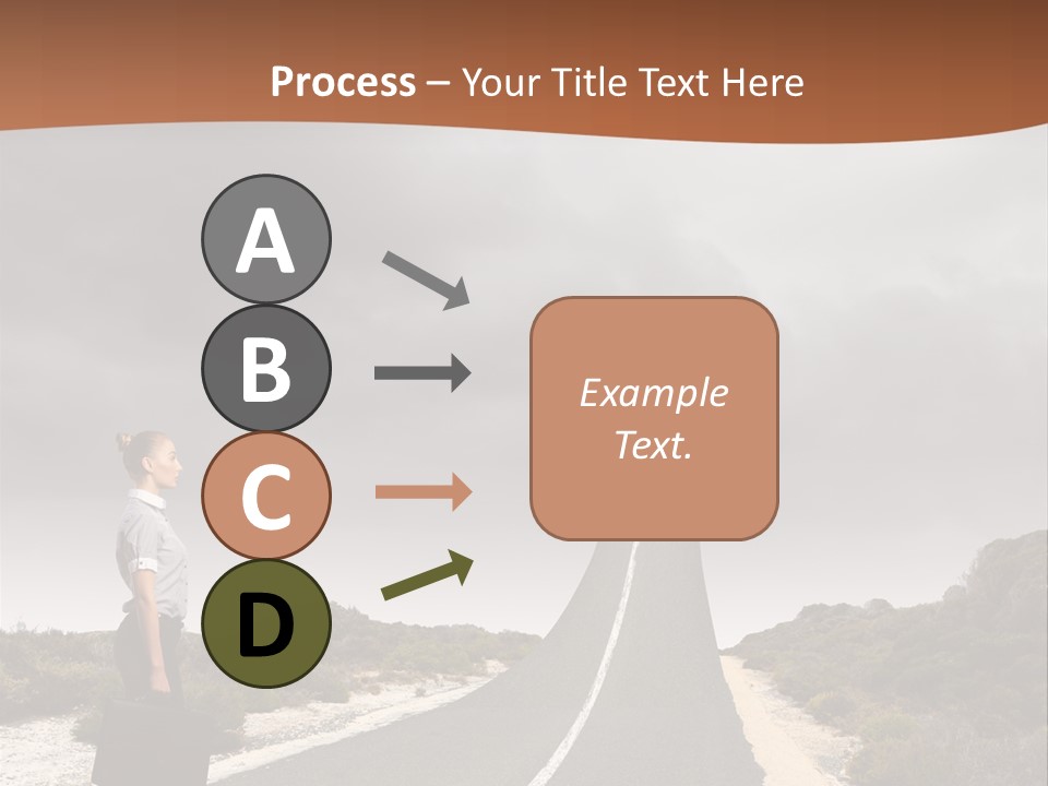 Away Country Back PowerPoint Template