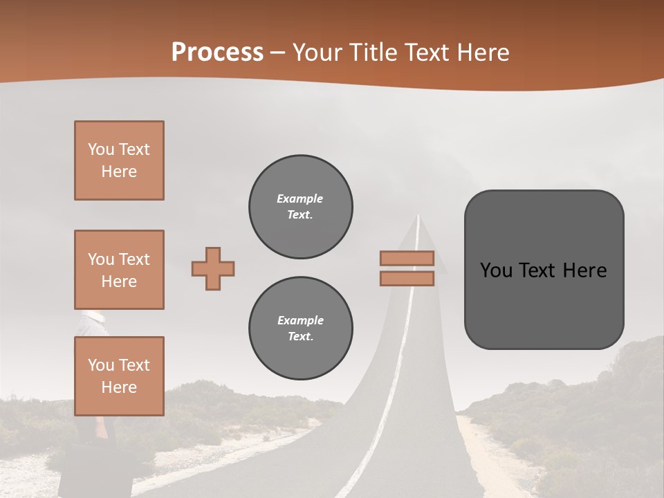 Away Country Back PowerPoint Template