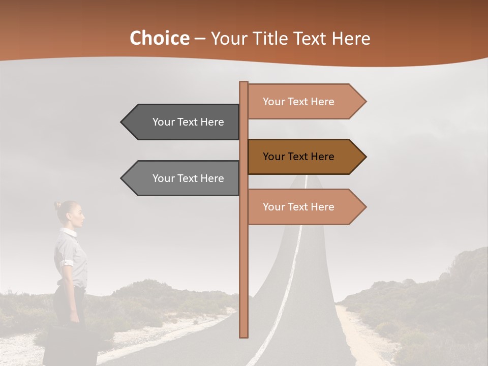Away Country Back PowerPoint Template