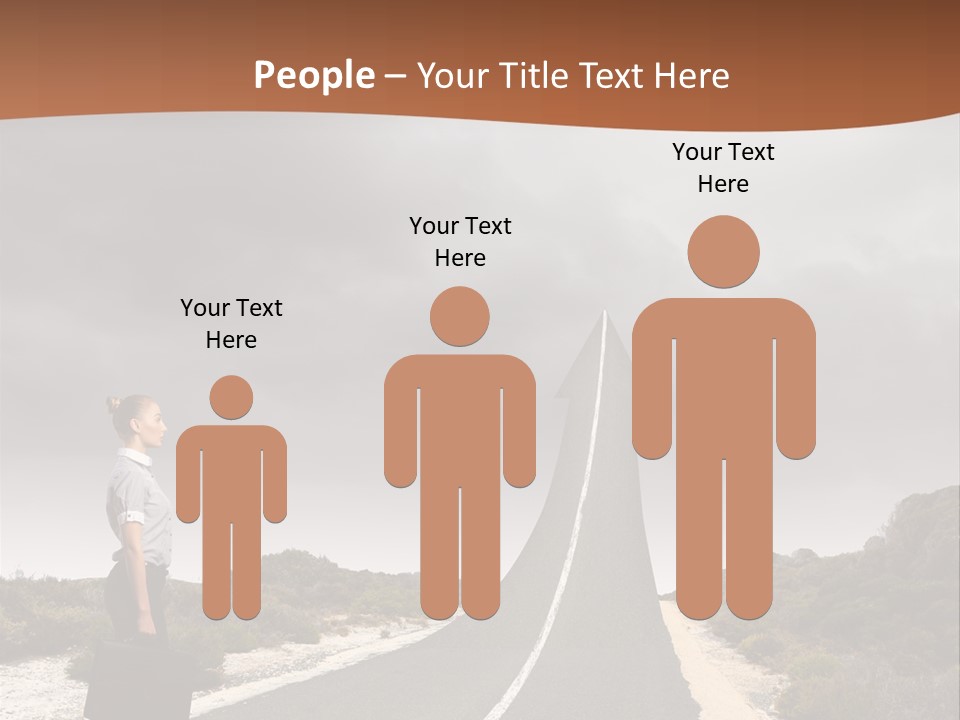 Away Country Back PowerPoint Template