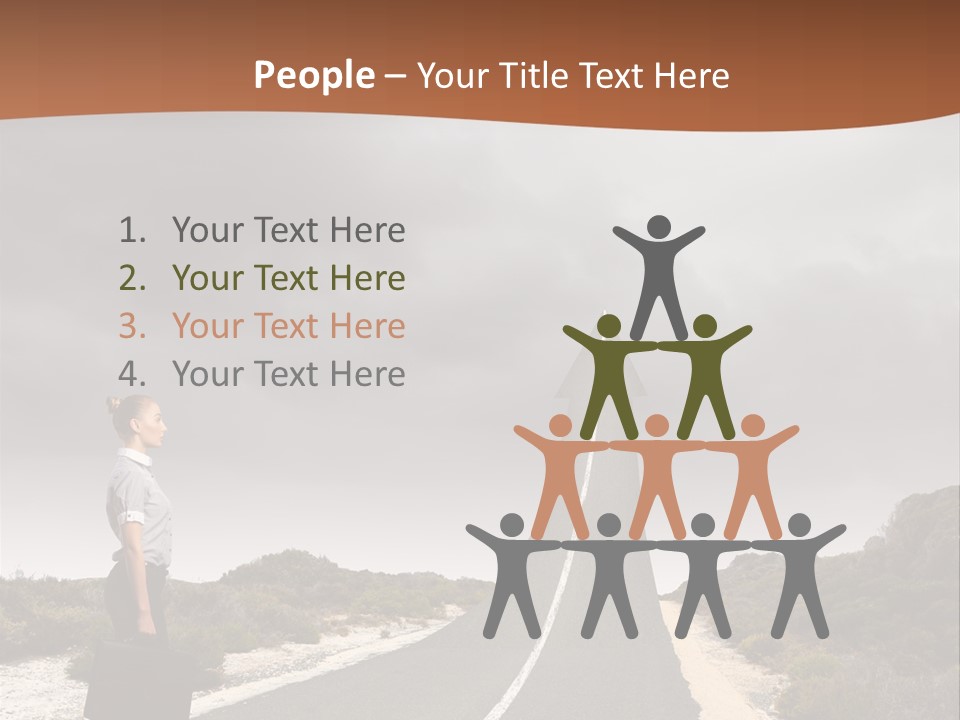 Away Country Back PowerPoint Template