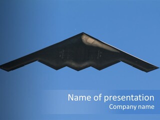 Mid Air Airforce Air PowerPoint Template