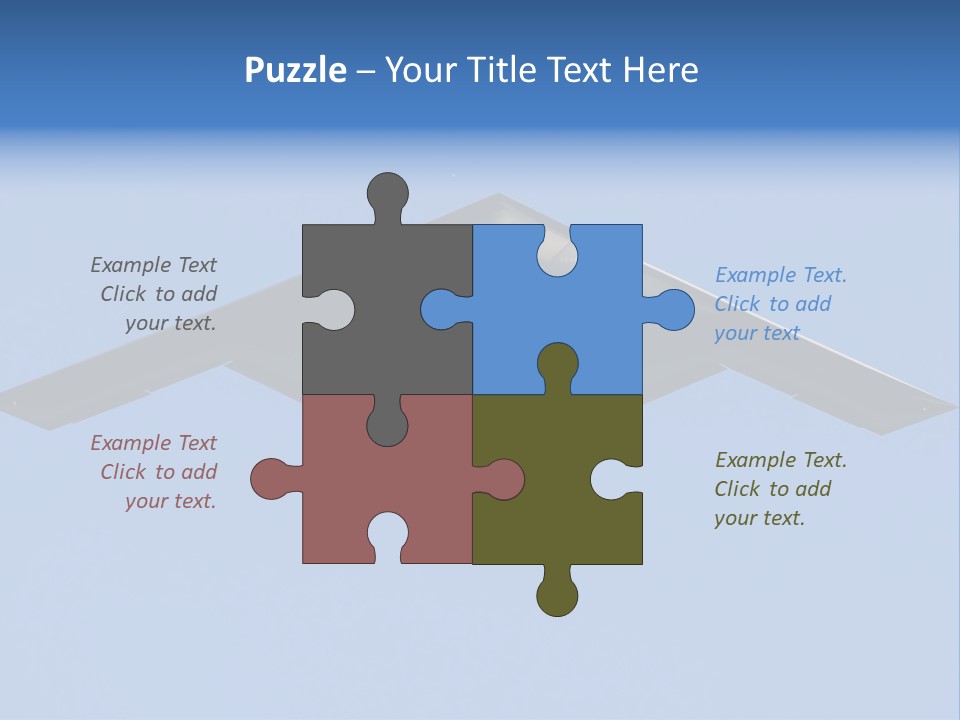 Mid Air Airforce Air PowerPoint Template