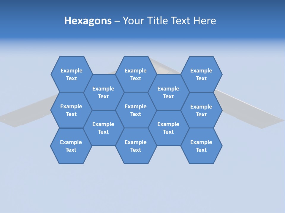 Mid Air Airforce Air PowerPoint Template