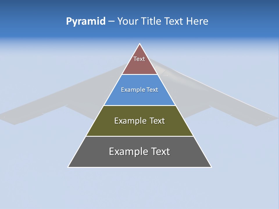 Mid Air Airforce Air PowerPoint Template